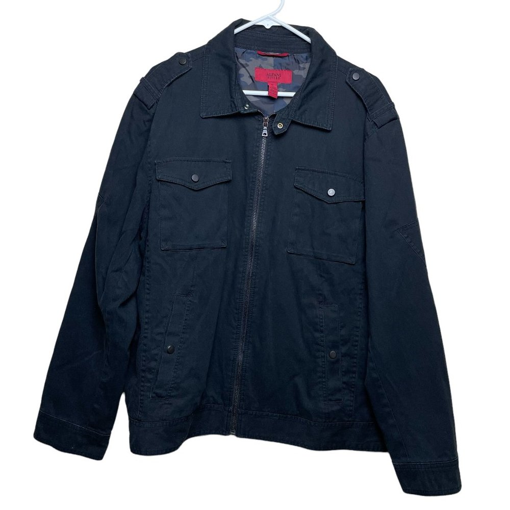 Alfani Fitted Cotton Jacket with 2 Inside pockets